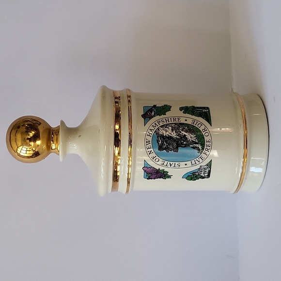 New Hampshire State Liquor Commission Decanter 1974 Royal Haliburton China - Picture 5 of 16